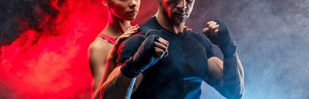 couple boxing